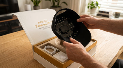 NEBULIX ReviveCAP™ — Red Light Therapy Hair Growth Cap | Clinically Backed | For Men & Women