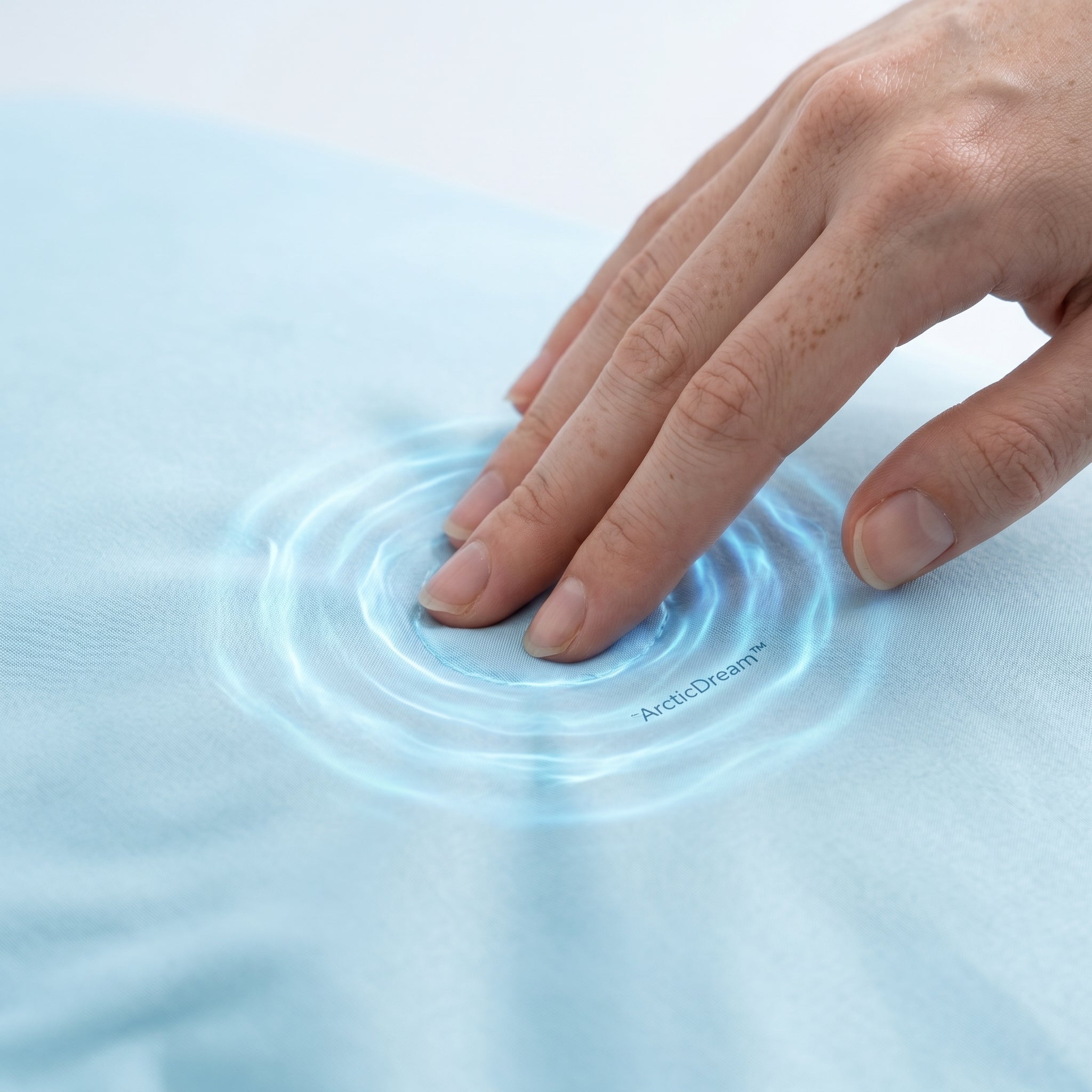 NEBULIX ArcticDream™ — بطانية تبريد ممتازة | لمسة تبريد فورية | لمن يعانون من الحرارة أثناء النوم وليالي الصيف الحارة