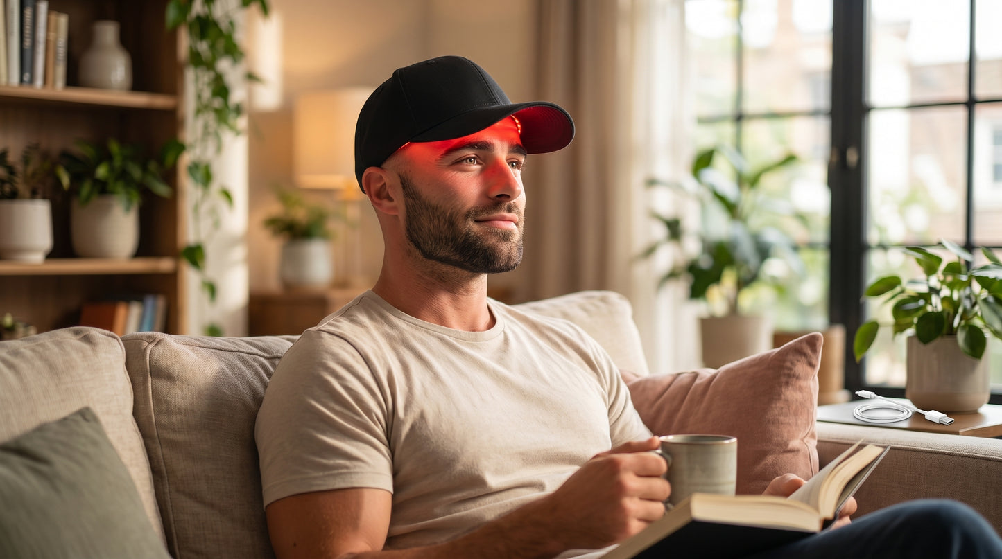 NEBULIX ReviveCAP™ — Red Light Therapy Hair Growth Cap | Clinically Backed | For Men & Women