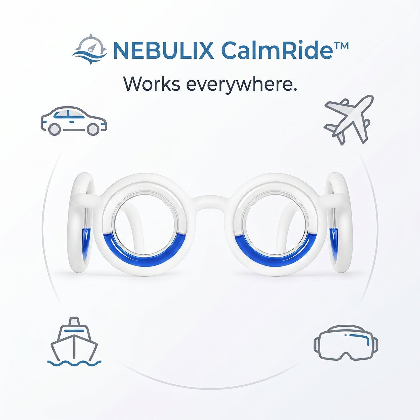 NEBULIX CalmRide works everywhere