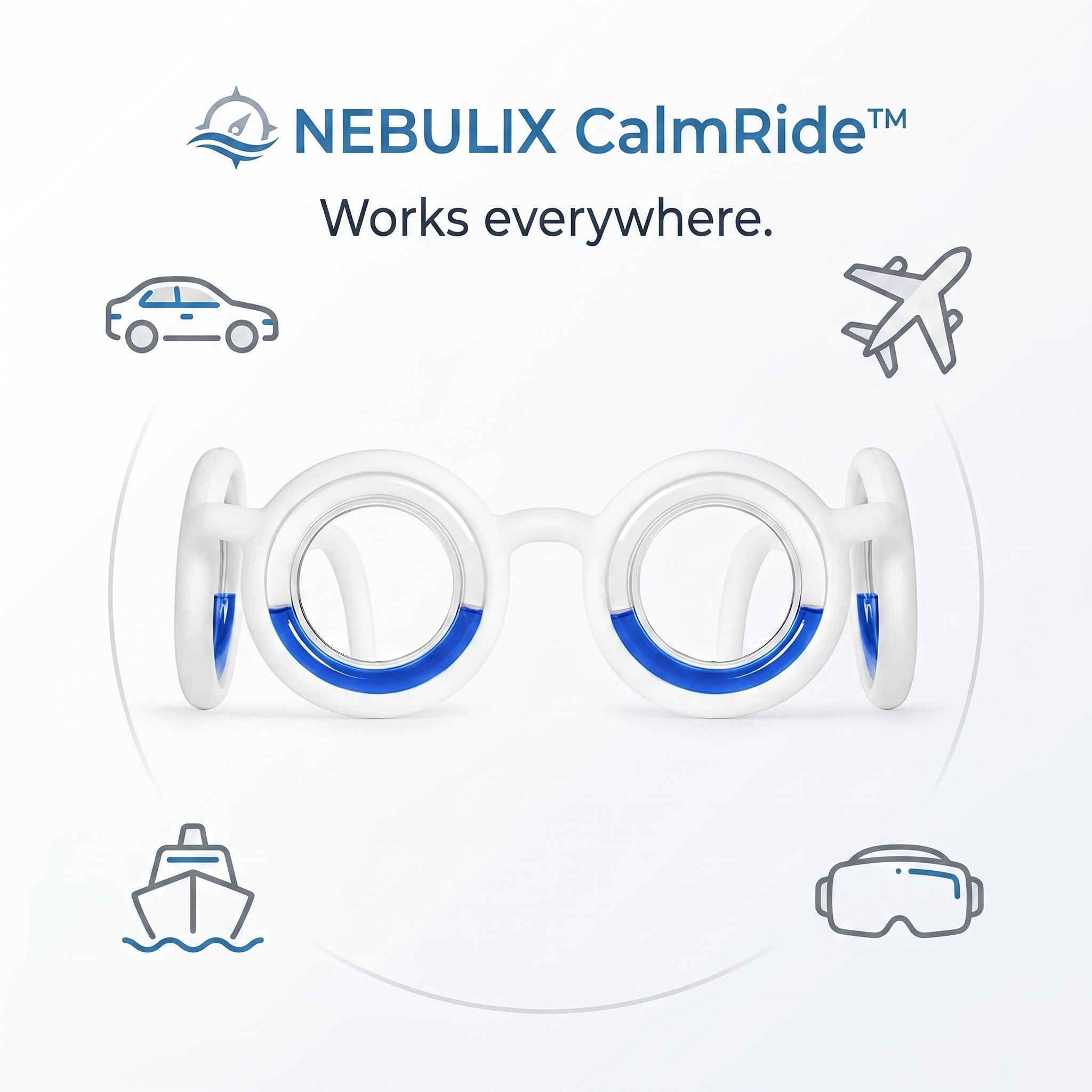 NEBULIX CalmRide works everywhere