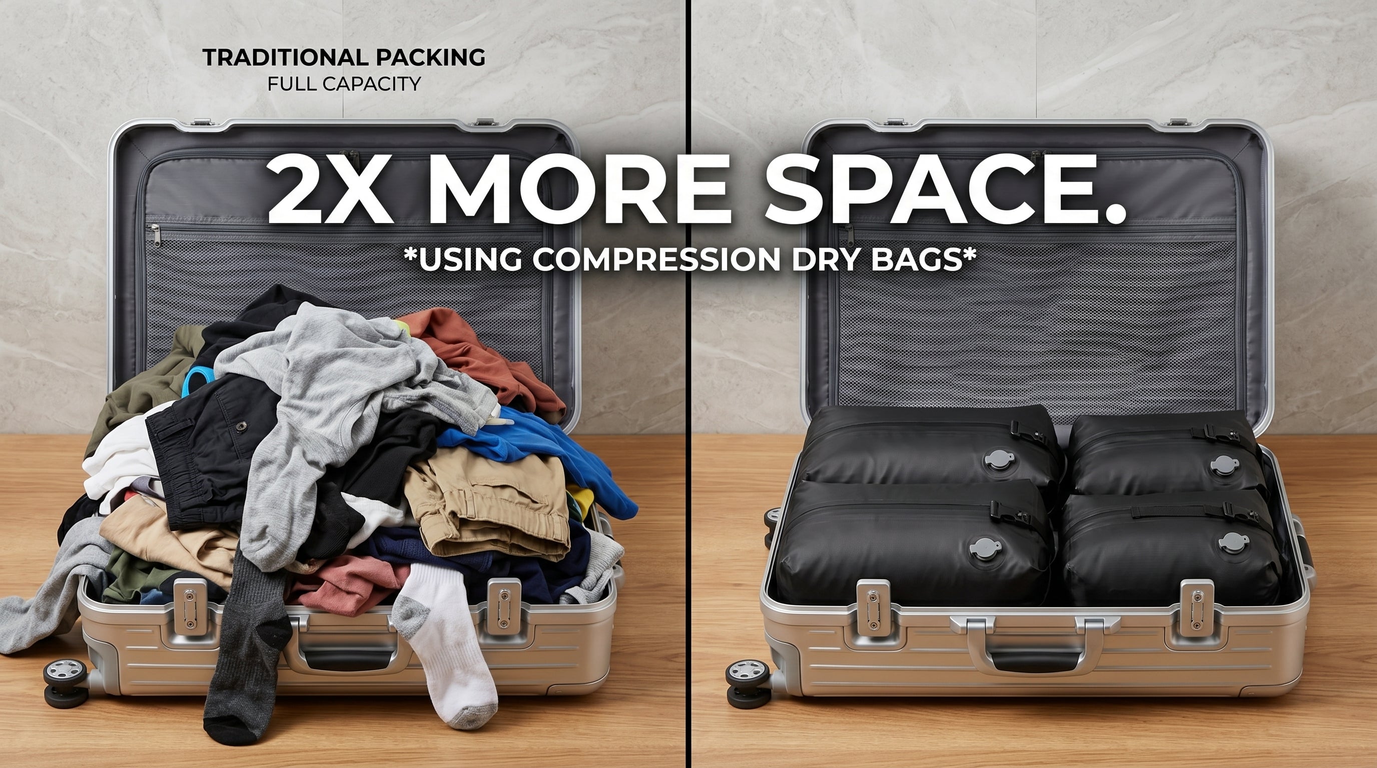 NEBULIX PackMax 2x more space comparison